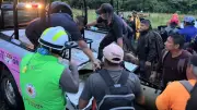 Rescatan a personas en el volcán San Martín, Veracruz; un fallecido