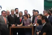 Sindicalistas respaldan a Sheinbaum ante acusaciones de EU contra Rocha Moya
