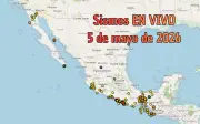 Sismos en México HOY 5 de mayo: Temblores en Jalisco y más estados