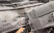 Tren de carga se descarrila en Córdoba, Veracruz; no hay heridos