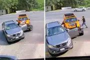 Video muestra conflicto vial en Sierra Alta