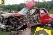 Vuelca y fallece en hospital: trágico accidente en carretera