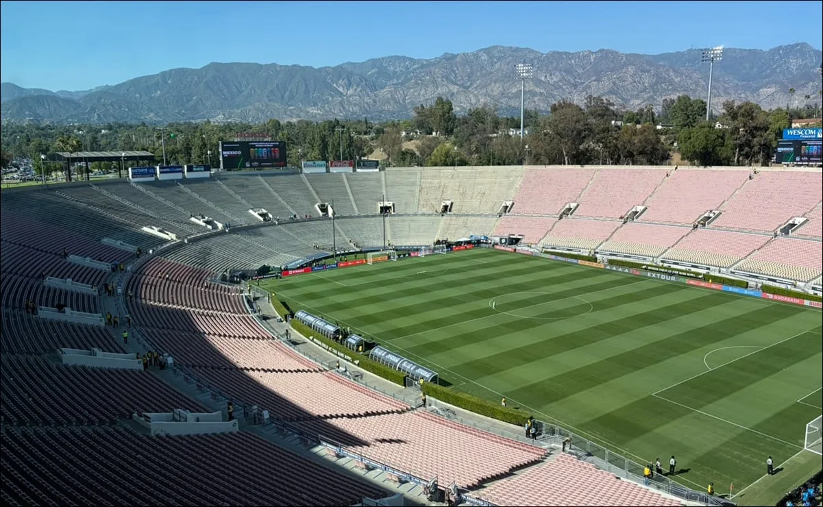Más de 80 mil aficionados se esperan en el Rose Bowl para el México vs Australia