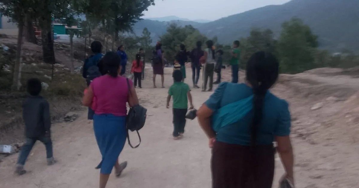 800 familias desplazadas en Chilapa por ataques armados