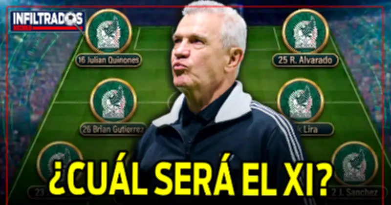 Aguirre define alineación de México vs Sudáfrica: el XI titular