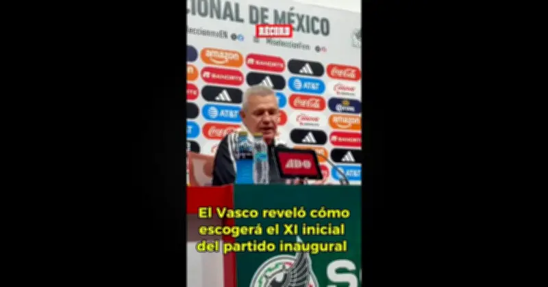 Aguirre revela cómo elegirá el once inicial del partido inaugural