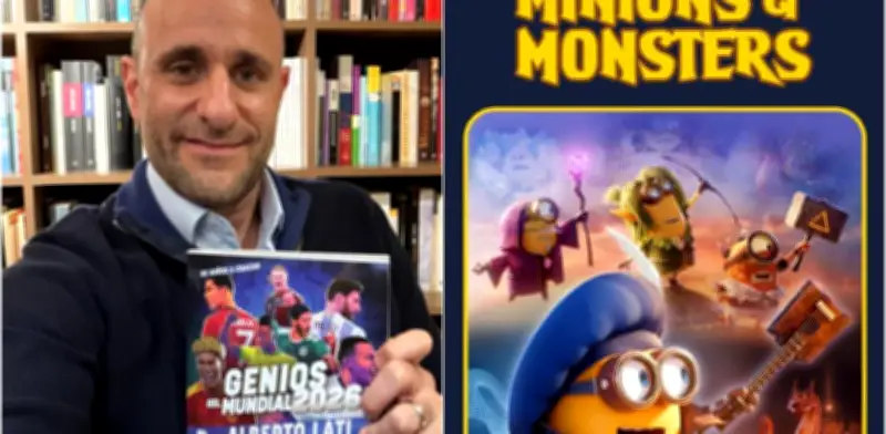 Alberto Lati debuta en doblaje con Minions & Monstruos