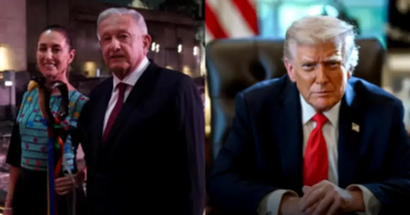 AMLO acusa a EU de embestida contra México y defiende a Sheinbaum