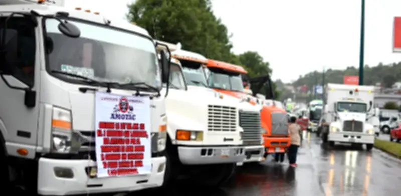 Amotac firma acuerdo con Segob y SSPC para manifestarse sin bloqueos carreteros