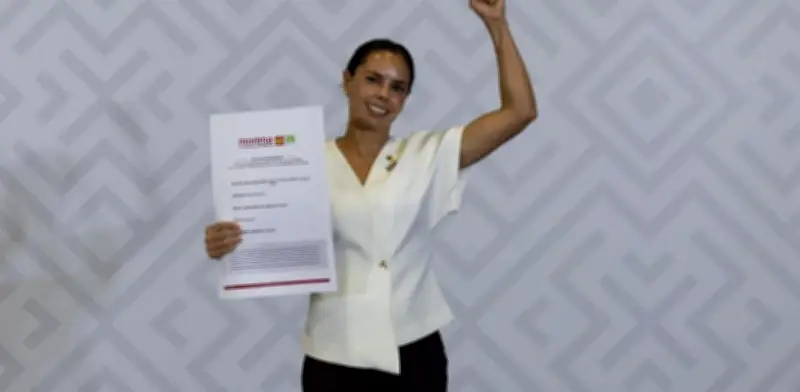 Ana Patricia Peralta se registra para liderar la transformación en Quintana Roo