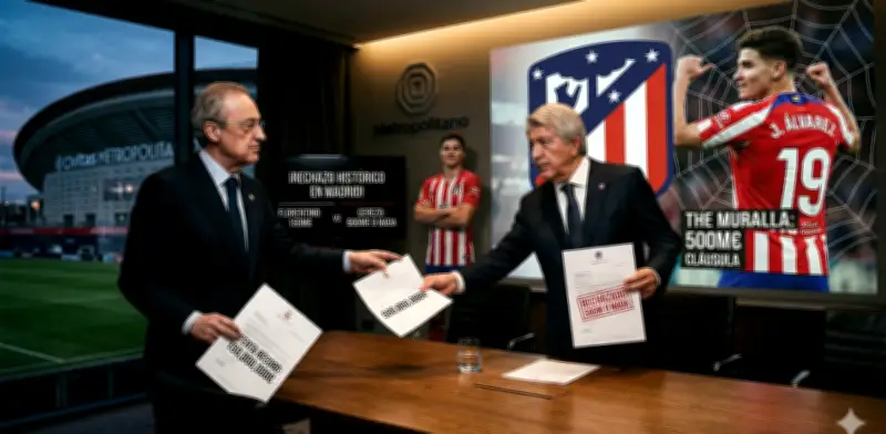 Atlético de Madrid rechaza oferta de 150 millones de euros del Real Madrid por Julián Álvarez