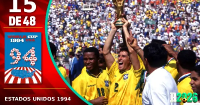 Brasil rompe sequía de 24 años y gana el Mundial 1994 en Estados Unidos