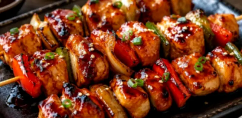 Brochetas de pollo teriyaki caseras: receta fácil y rápida