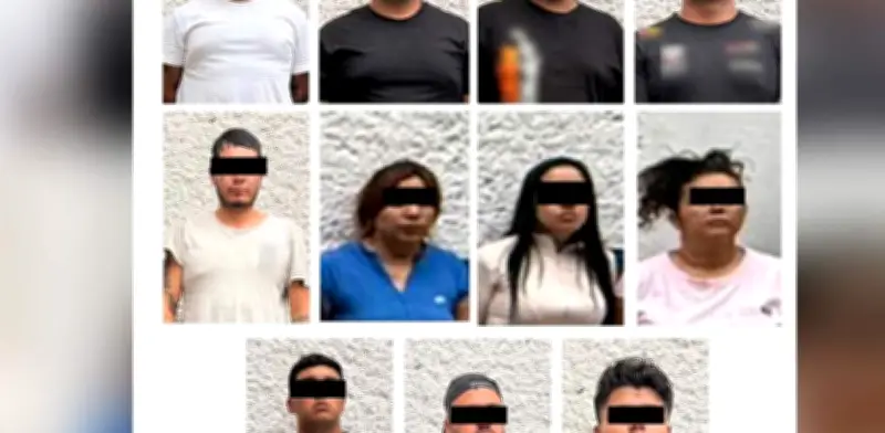 Cae célula criminal en GAM: 12 detenidos por homicidio y narcomenudeo