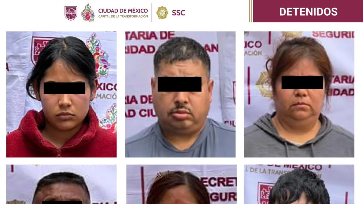 Caen 6 por secuestro virtual en CDMX; rescatan a menor sano y salvo