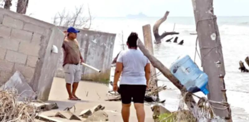 Cambio climático desplaza a pescadores de El Bosque; reubicación lejos del mar