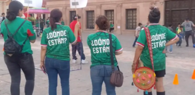 "Cascarita por la impunidad": protestan por desaparecidos en Coahuila