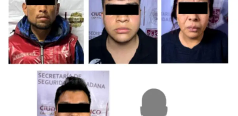 Cateos en CDMX: 5 detenidos y cientos de dosis de droga aseguradas