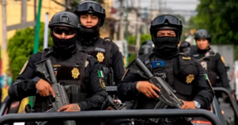 CDMX se blinda para el Mundial 2026 con 56 mil elementos de seguridad