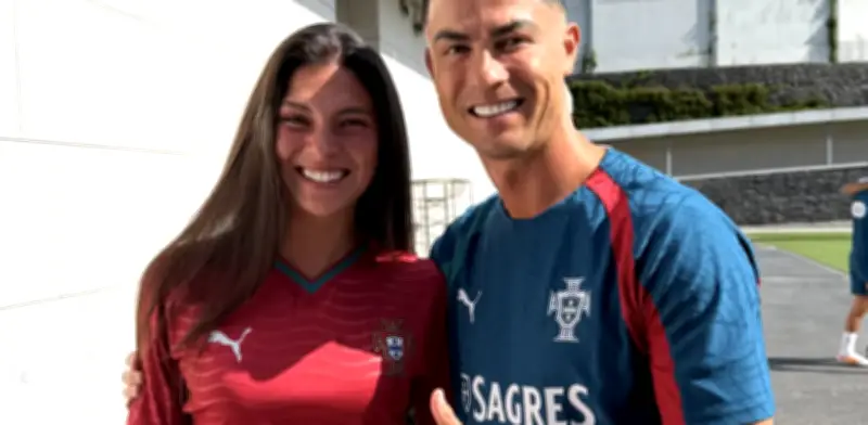 Celine Dept llora al conocer a CR7: el video viral que conmueve al mundo