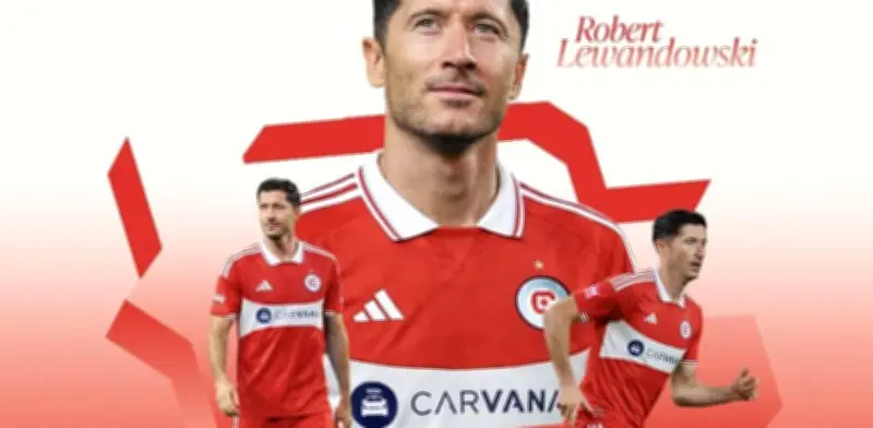 Chicago Fire de la MLS ficha a Robert Lewandowski por dos temporadas