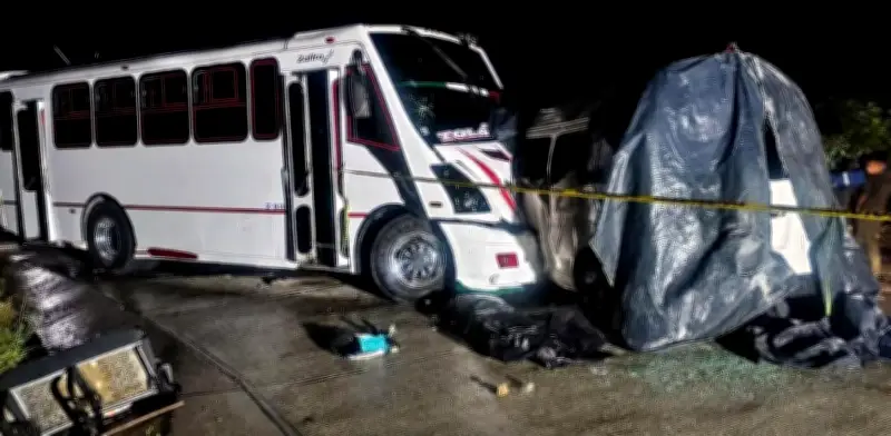 Choque en Grutas de Tolantongo: 4 muertos y 7 heridos