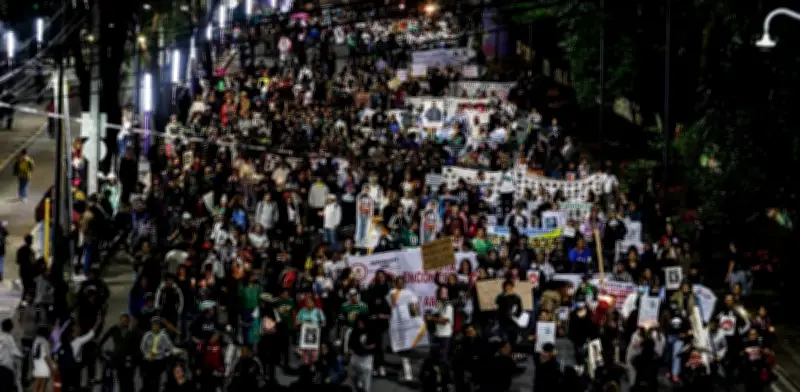 Colectivos honran a desaparecidos antes del Mundial 2026 en CDMX