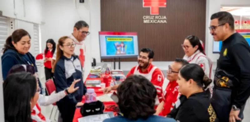 Cruz Roja Mexicana presenta operativo de emergencias para el Mundial 2026