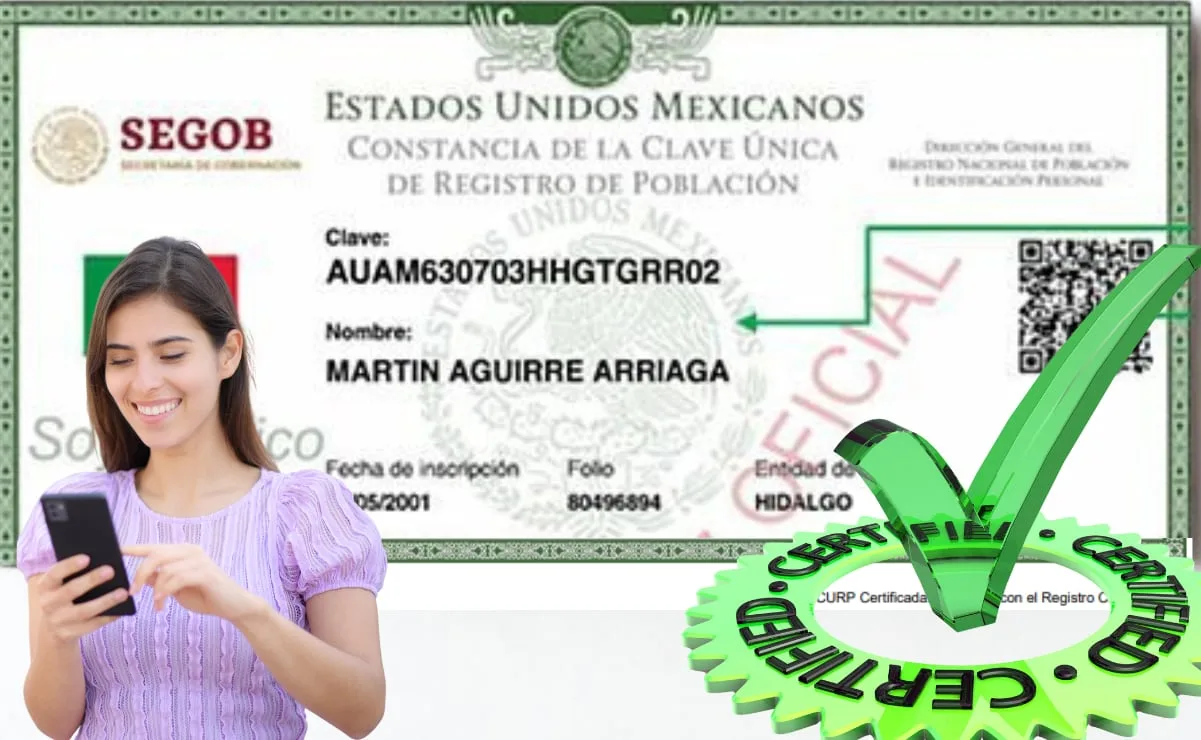 CURP certificada 2026: ¿cómo obtenerla gratis?; conoce el paso a paso