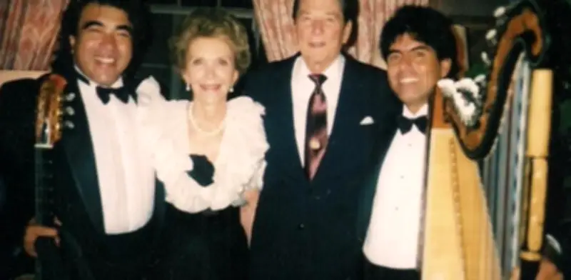 De Reagan a Infantino: arpista paraguayo y mexicano tocarán en el Mundial