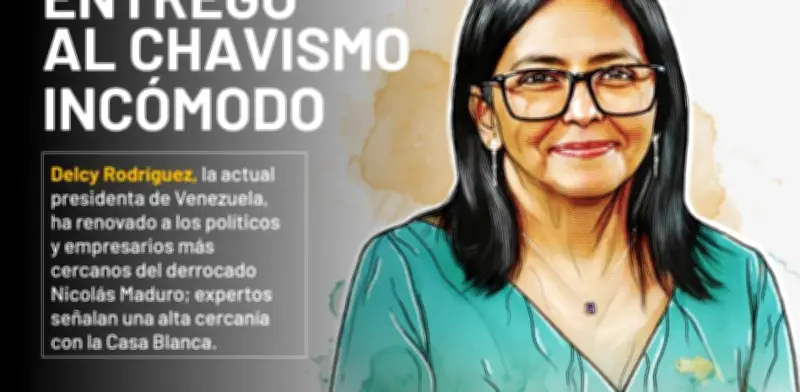 Delcy Rodríguez: la 'Tigresa' que renueva el chavismo y estrecha lazos con EE.UU.