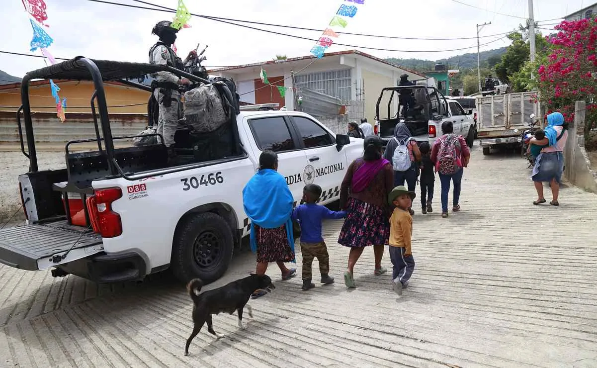 Despliegan a mil 290 elementos en Chilapa, Guerrero; suman 120 desplazados y 6 heridos