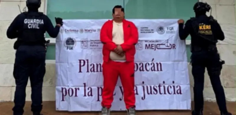 Detienen a ‘Sierra 1’, presunto líder del Cártel de Altozano en Michoacán