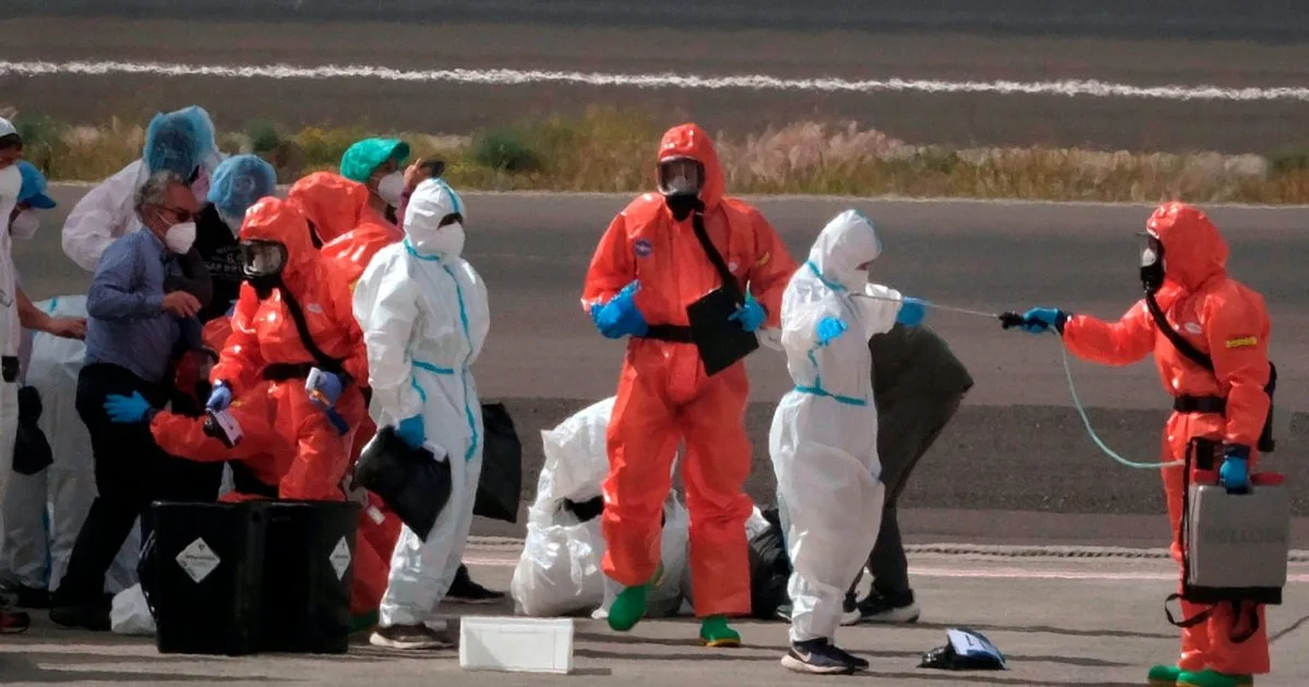 Dos casos de hantavirus confirmados en pasajeros evacuados de crucero