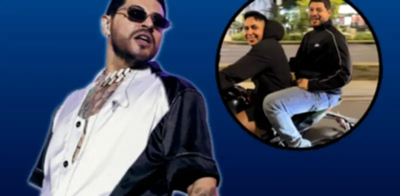 Eduin Caz recibe críticas por andar en moto sin casco en CDMX; influencer responde