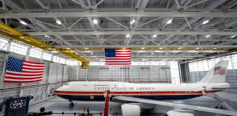 EE.UU. presenta el nuevo Air Force One VC-25B donado por Qatar