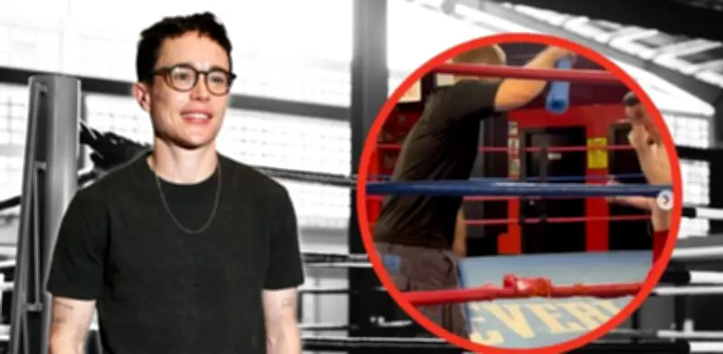 Elliot Page impacta con radical cambio físico tras entrenar boxeo