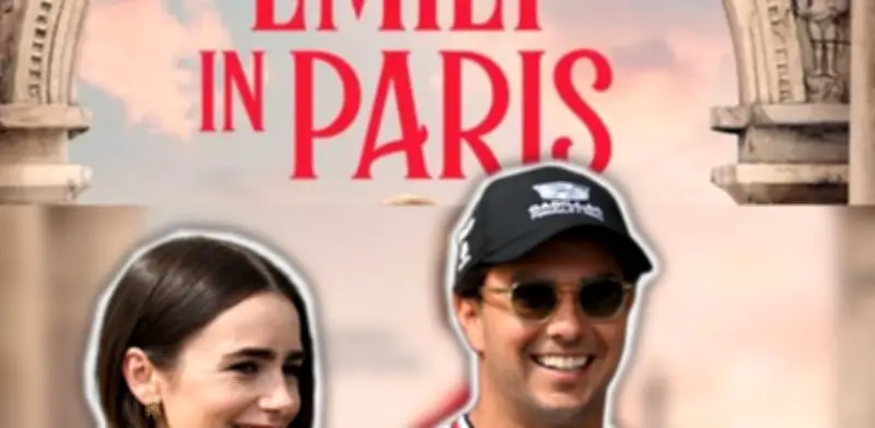 Emily Cooper y Checo Pérez: piloto graba escenas de Emily en París