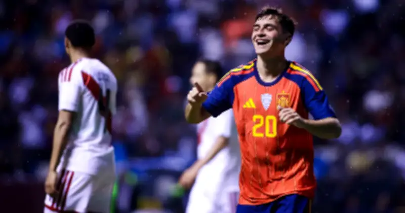 España vence a Perú 3-1 en Puebla y se afianza como favorita al Mundial