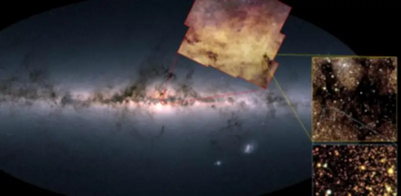 Euclid capta el corazón de la Vía Láctea con más de 60 millones de estrellas
