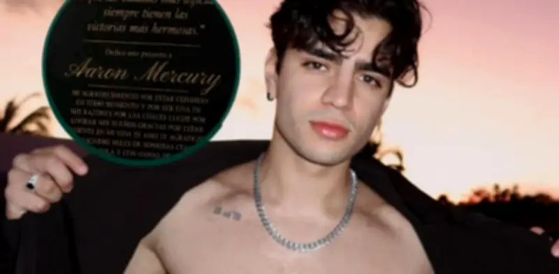 Fan dedica tesis de Derecho UNAM a Aarón Mercury; él reacciona emocionado