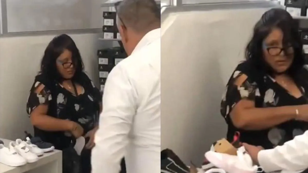 VIDEO: Farderas roban tenis en Coppel de Pinotepa Nacional; indignación en redes