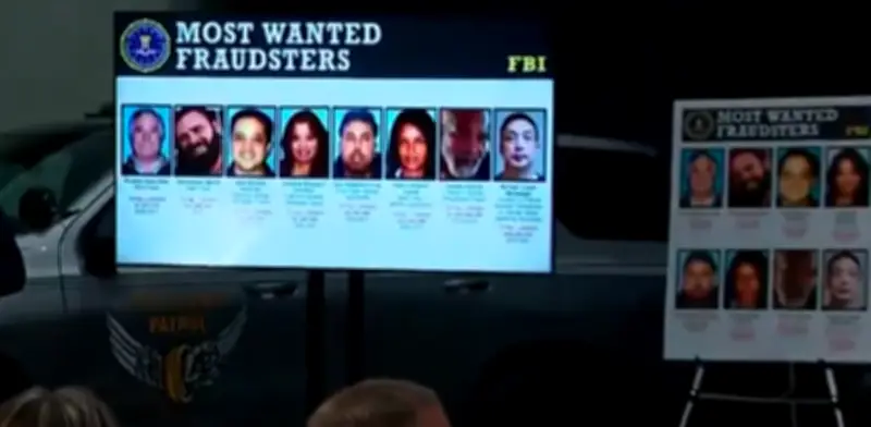 FBI lanza lista de los 10 estafadores más buscados por fraudes financieros