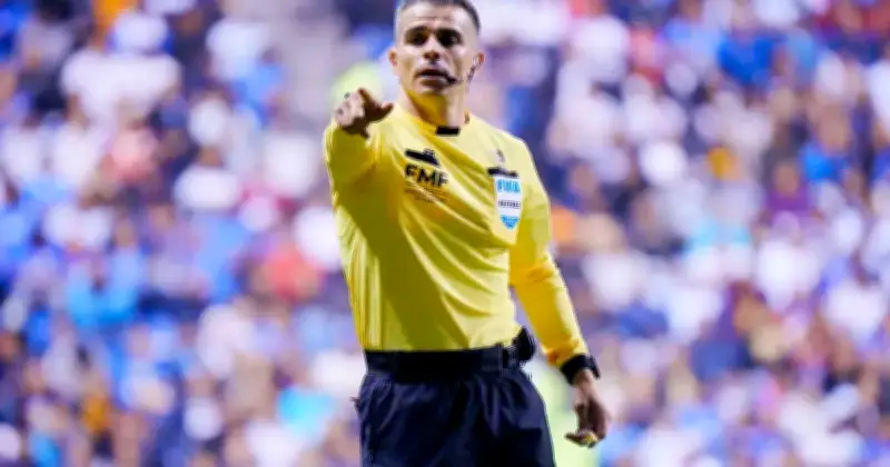 Fernando Hernández arbitrará España vs Perú en Puebla rumbo al Mundial 2026
