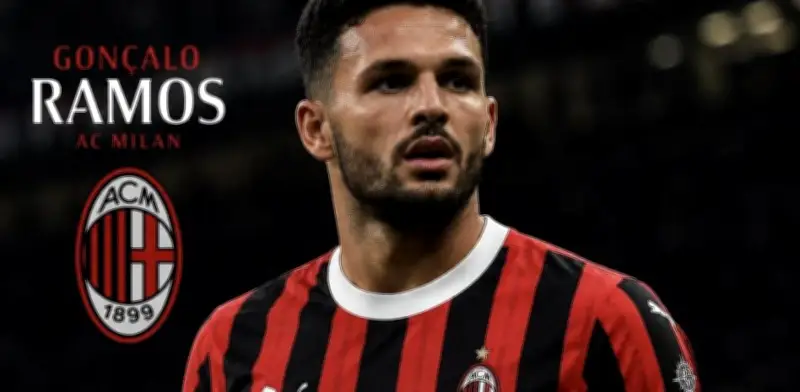 Fichaje de Gonçalo Ramos pone en riesgo a Santiago Giménez en el AC Milan