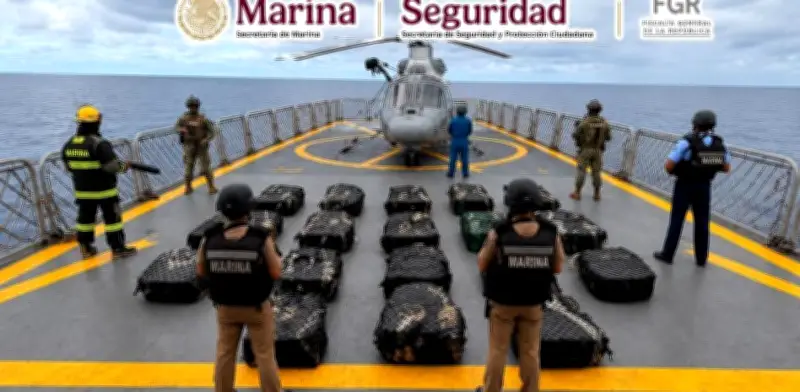García Harfuch reporta decomiso de 3 toneladas de cocaína en Tlaxcala y Guerrero