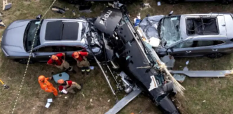 Gaspi, Oliver Tree y Lucas Vignale, víctimas del accidente de helicóptero en Brasil