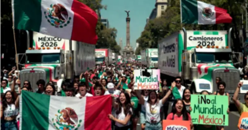 Generación Z y transportistas amenazan con megamarcha el día de la inauguración del Mundial 2026