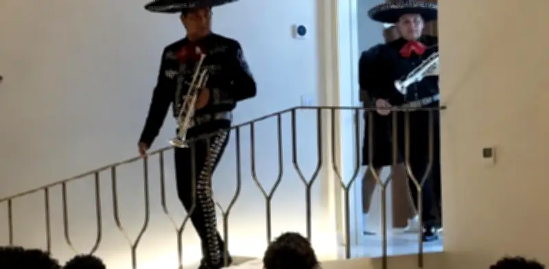 Georgina Rodríguez celebra cumpleaños de Cristiano Ronaldo Jr. con mariachis