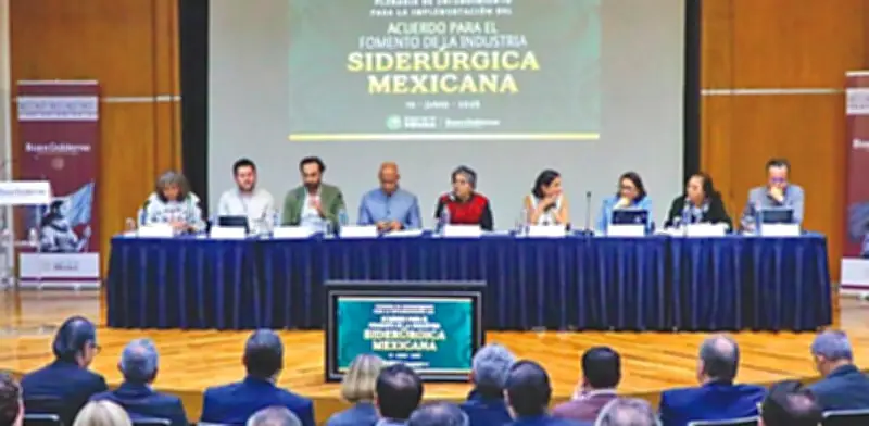 Gobierno impulsa uso de acero mexicano en obras públicas estratégicas